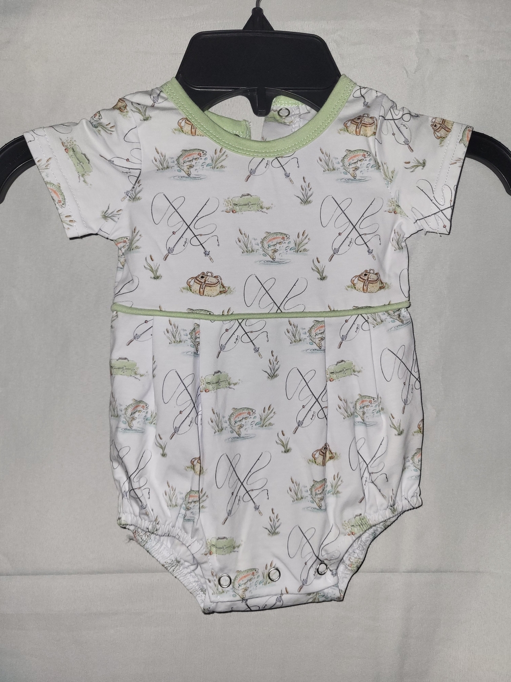 Trotter Street Kids Baby Boys Girls One Piece Romper Outfit Size Newborn Fish